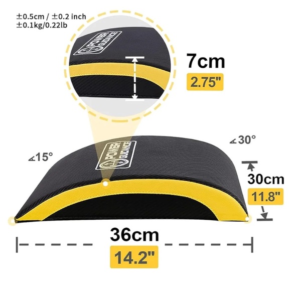Power Guidance Ab Exercise Mat - Picture 3 of 4